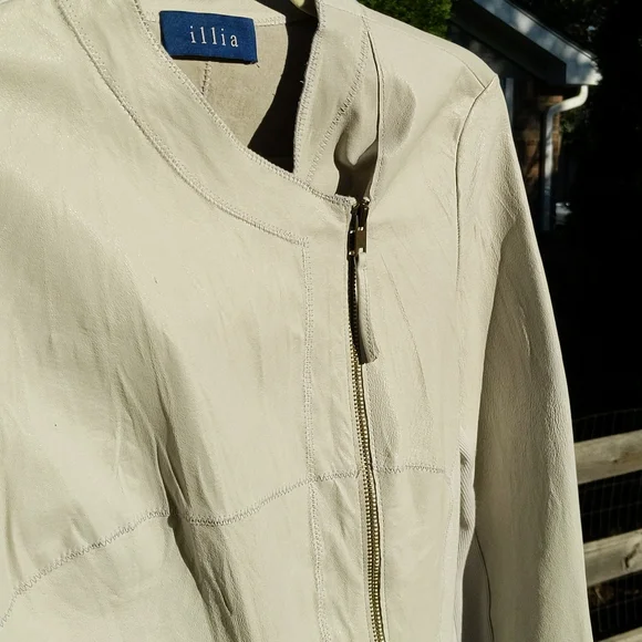 Illia leather jacket - Picture 12 of 12